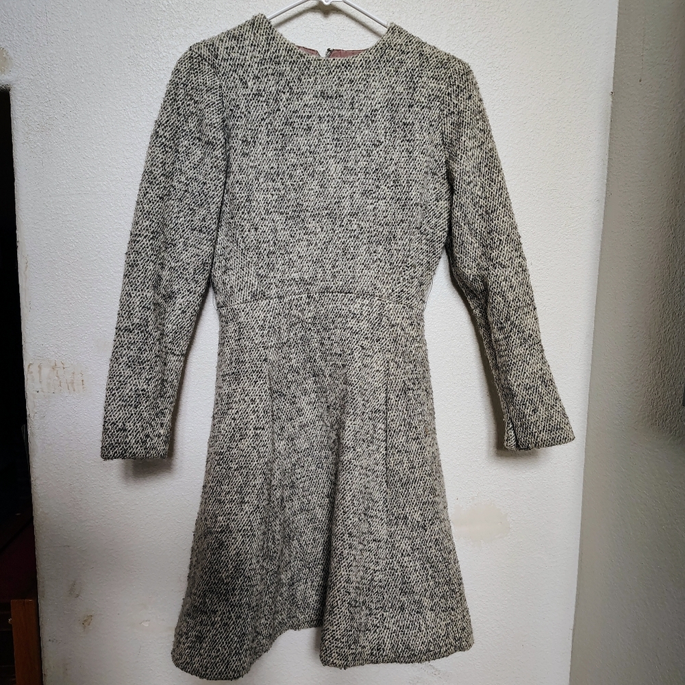 Vintage Wool Jackie Kennedy 60's Dress Size XS Small 2-4 Fit Charles Berg Talbot